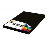 papier techniczny a4 240g czarny 50 arkuszy