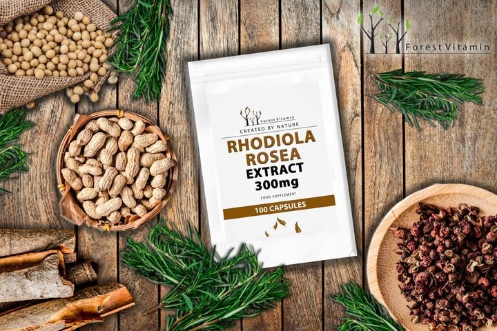 Różeniec Górski Stres Koncentracja 100 kapsułek zdjęcie 4