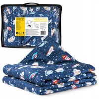 KOŁDRA OBCIĄŻENIOWA DLA DZIECI KOC DZIECIĘCY SENSORYCZNY 100x150 CM 5 KG