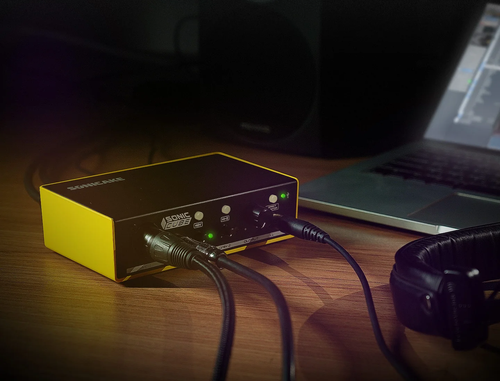 SONICAKE Interfejs Audio USB Mikser Podcast XLR 48V Streaming na Arena.pl