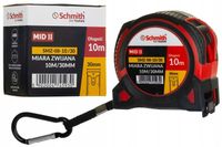 MIARA METRÓWKA ZWIJANA TAŚMA PREMIUM 10m 30mm SCHMITH
