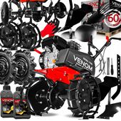 POTĘŻNA GLEBOGRYZARKA SPALINOWA SILNIK LONCIN 196cc DZIK WIELKIE KOŁA