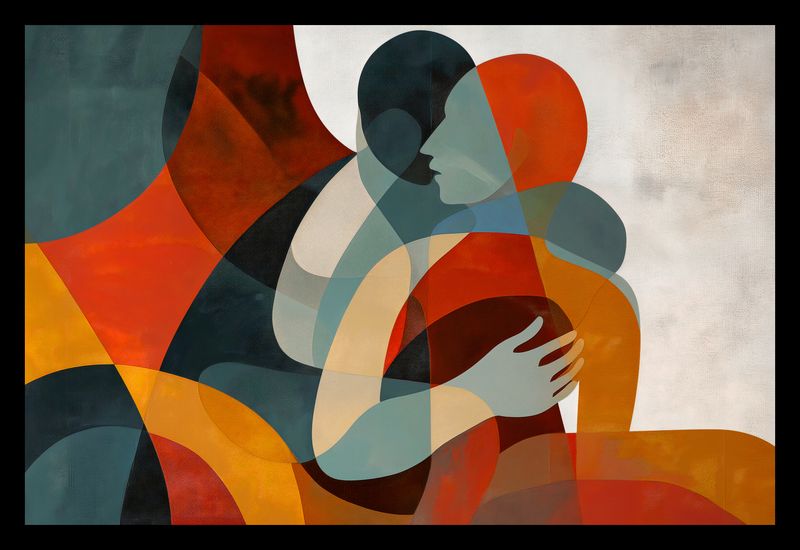 Plakat 30x20cm Objęcia zdjęcie 2