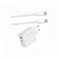 Szybka ładowarka 45W z długim kablem 2m 2 wejścia do Google Pixel 9