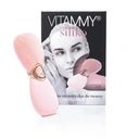 SONICZNA SZCZOTECZKA DO TWARZY PODGRZEWANA MASAŻER 2PROGRAMY VITAMMY SILIKO zdjęcie 4