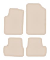 Dywaniki welurowe beżowe Citroen C3 I 2002-2009 hatchback DURBAN
