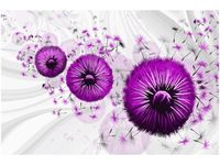 120CM 80CM OBRAZ ŚCIENNY FIOLETOWE DMUCHAWCE 4