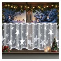 Firanka Gwiazdki wys 40 cm DomoweTekstylia | WN628G 060 | Boże Narodzenie