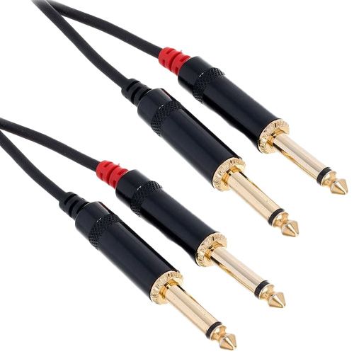 Kabel audio sygnałowy Jack 6,3 mm 6 m pozłacany pro snake TPI-Twin 6.0 na Arena.pl