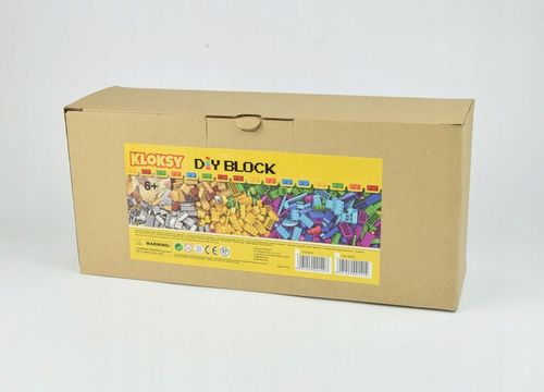 KLOCKI KLOKSY KREATYWNE CLASSIC 500 EL KONSTRUKCYJNE BARDZO DUŻY ZESTAW na Arena.pl