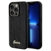 Etui Guess do iPhone 14 Pro, Czarny