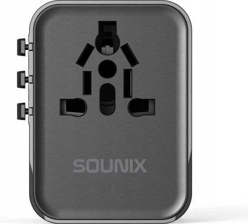 Uniwersalna Przejściówka ADAPTER Gniazda USA UK EU AUST Ładowarka USB na Arena.pl