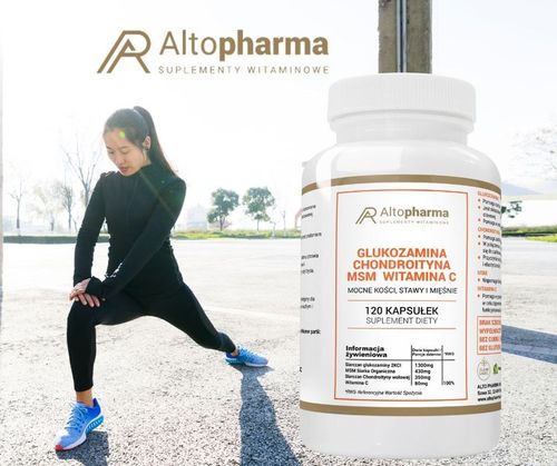 GLUKOZAMINA CHONDROITYNA MSM WITAMINA C STAWY 120k na Arena.pl