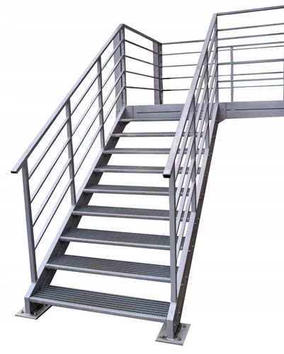 Stopnie schody z krat wema 1000x270 mm ocynk atest na Arena.pl