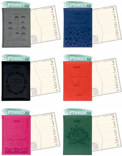 Kalendarz A6 2026 TYGODNIOWY KIESZONKOWY z grawerem prezent Z IMIENIEM na Arena.pl