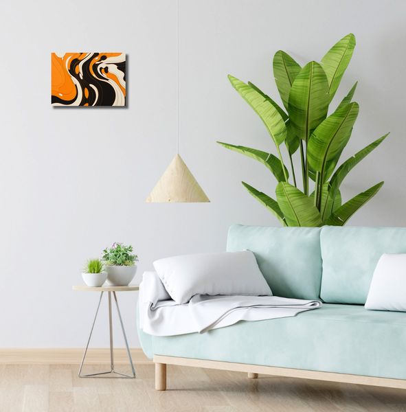 Obraz 30x20cm Tańczący Atrament zdjęcie 2