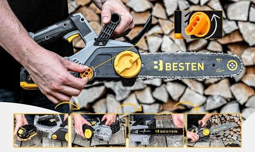 Piła Łańcuchowa Akumulatorowa Gałęziówka Pilarka 30Cm Bezszczotkowa na Arena.pl