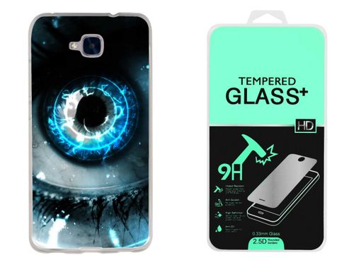 HUAWEI HONOR 7 LITE | Etui smartfon CASE + Szkło na Arena.pl