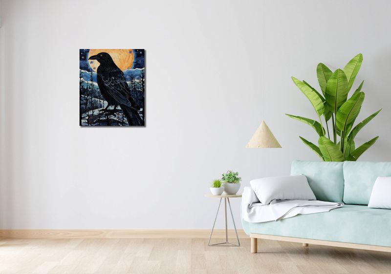 Obraz 50x60cm Kruczy Mąciciel zdjęcie 2