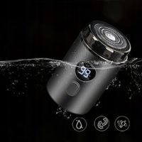 2X MINI GOLARKA ELEKTRYCZNA PODRÓŻNA Z WYŚWIETLACZEM LED ŁADOWANA PRZEZ USB