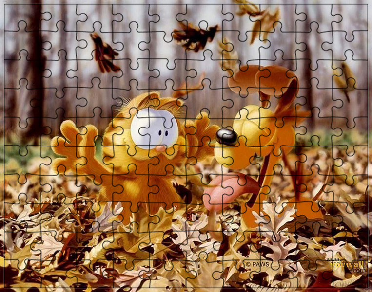 Puzzle Garfield zdjęcie 1