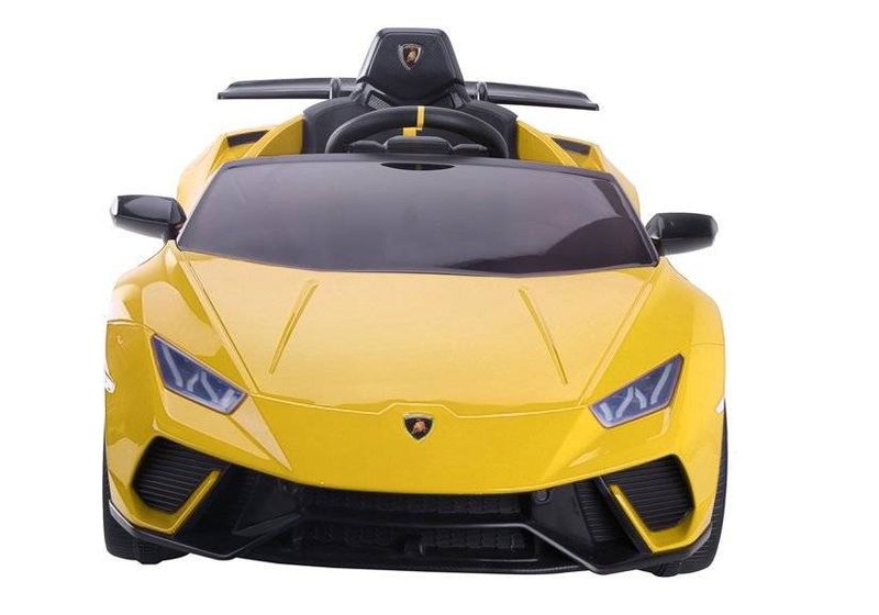Auto na akumulator Lamborghini Huracan Żółte zdjęcie 3