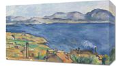 Obraz 50x30cm The Bay of Marseille, Paul Cezanne Vintage Salon