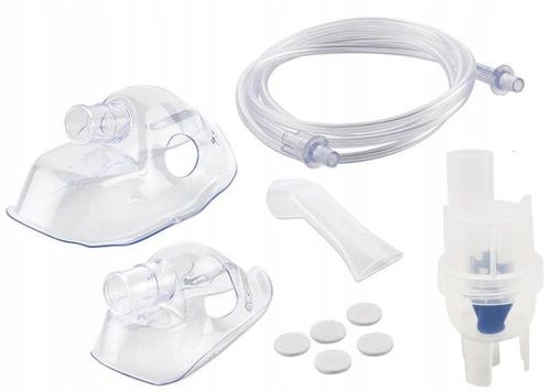 ZESTAW UNIWERSALNY DO NEBULIZACJI MICROLIFE maska dla DZIECI i DOROSŁYCH na Arena.pl