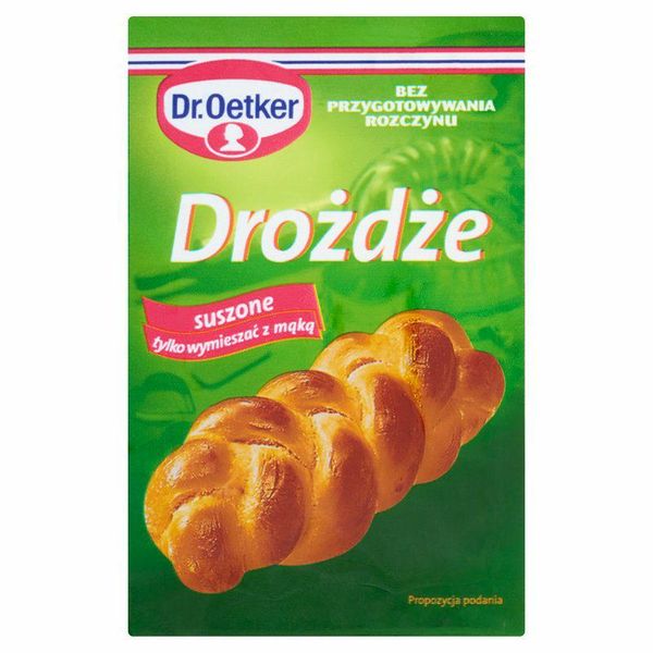 DR OETKER DROŻDŻE INSTANT 7G zdjęcie 1