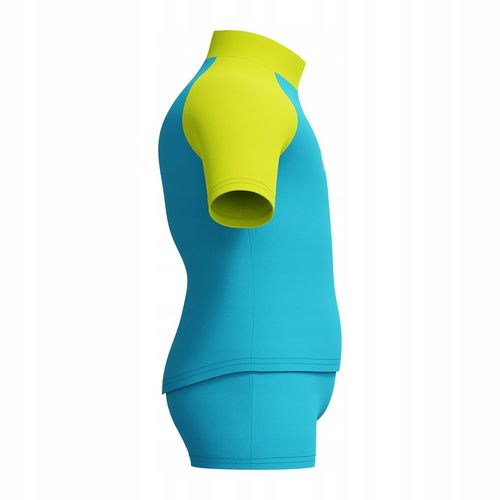 Strój kąpielowy dwuczęściowy dla chłopców Speedo Digital Rash Top Set 5lat na Arena.pl