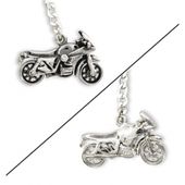 SREBRNY BRELOK DO KLUCZY MOTOR SREBRO PRÓBY 925