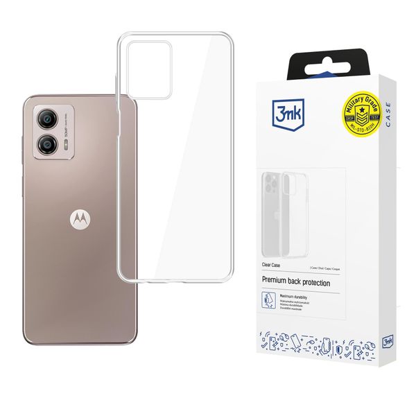 motorola moto g53 - 3mk clear case zdjęcie 3