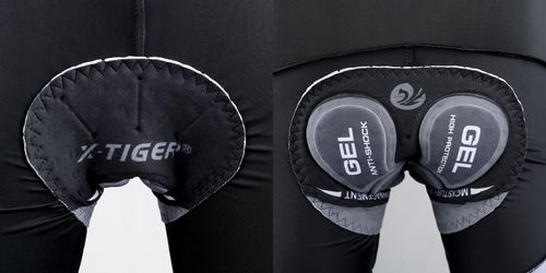 STRÓJ ROWEROWY MĘSKI X-TIGER GETRY ŻEL KOSZULKA na Arena.pl