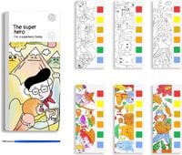 mini album do malowania akwarelami zakładki