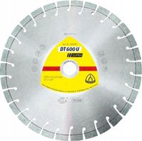 KLINGSPOR TARCZA DIAMENTOWA SEGMENTOWA 230mm x 2,6mm x 22,2mm SUPRA DT600U,