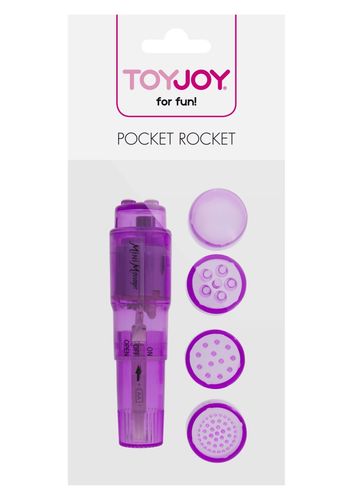 mini wibrator pocket rocket toyjoy fioletowy 10.5 cm na Arena.pl