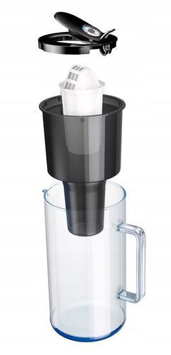 Dzbanek filtrujący szklany Aquaphor Nord 2,5l z wkładem A5 (350l), na Arena.pl