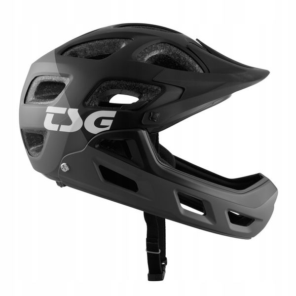 KASK TSG SEEK FR GRAPHIC DESIGN FLOW GREY BLACK S/M zdjęcie 3