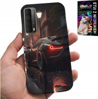 ETUI DO HUAWEI P SMART 2021 - SPORTOWE SAMOCHODY MOTORYZACJA FAN SZKŁO