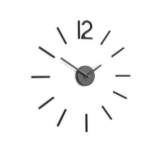 Zegar ścienny, czarny na Arena.pl