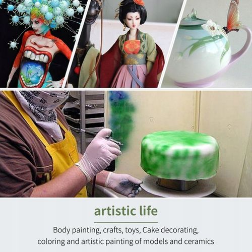 Zestaw do aerografu Bezprzewodowy akumulator na Arena.pl