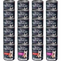 Tasty Chunkies bezzbożowa dla psa GRAIN-FREE ZESTAW mix smaków 24x415g