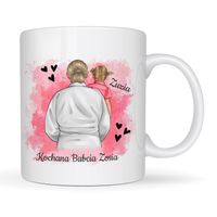 Prezent Dla Babci Kubek Z Wnukami Na Urodziny Imieniny Upominek