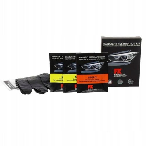 Ściereczki do regeneracji renowacji reflektorów samochodowych na Arena.pl