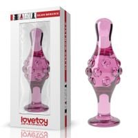 4.5"" glass romance pink