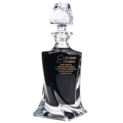 Karafka podziękowanie urodziny Etui 6 kieliszków na Arena.pl