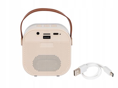GŁOŚNIK BLUETOOTH PRZENOŚNY KARAOKE RGB MIKROFON USB SD MINI JACK na Arena.pl