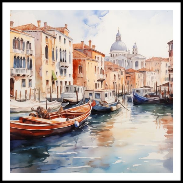 Plakat 100x100cm Wenecka Impresja zdjęcie 3