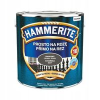 Hammerite Prosto Na Rdzę farba do metalu piaskowy ciemny szary 2,5L