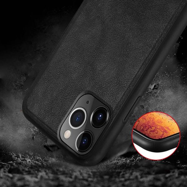 Etui Iphone 12 Mini Sulada Royal Czarne zdjęcie 6